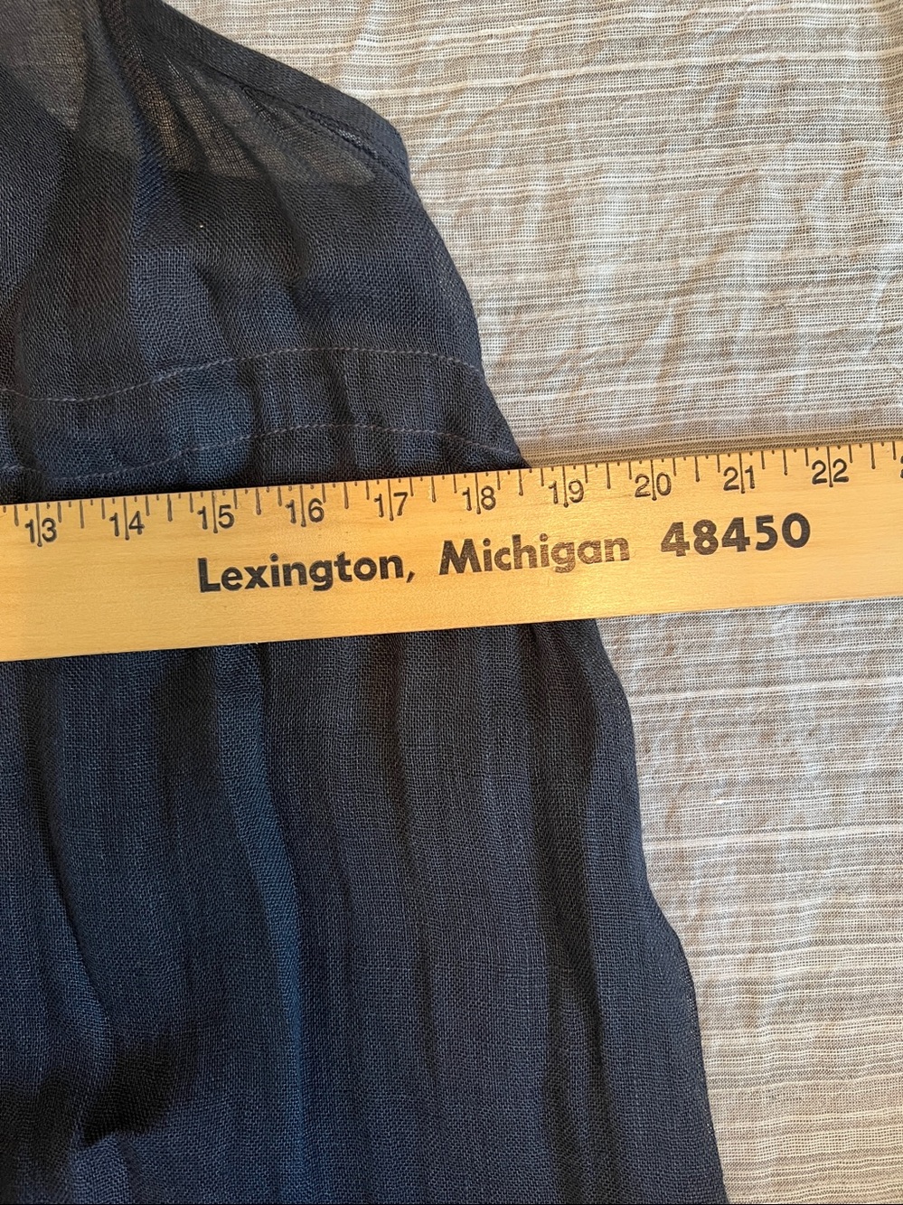 Eileen Fisher Italian Linen Tunic/Dress/swim Cover Up - Picture 7 of 14